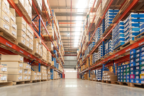 Logistics, warehouse infrastructure and storage